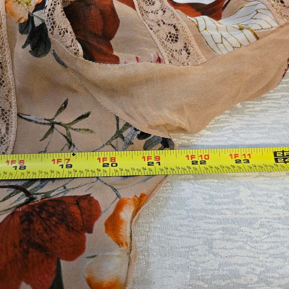 Koravilas Tessa Dress Floral Lace Cottagecore Coquette Dainty Boho Chic Sz 12 - Picture 10 of 14